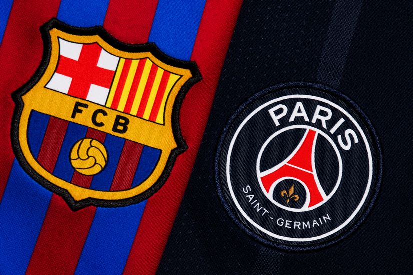 football_Post_Clash of the Stars in the Barcelona vs Paris Saint-Germain Showdown_image