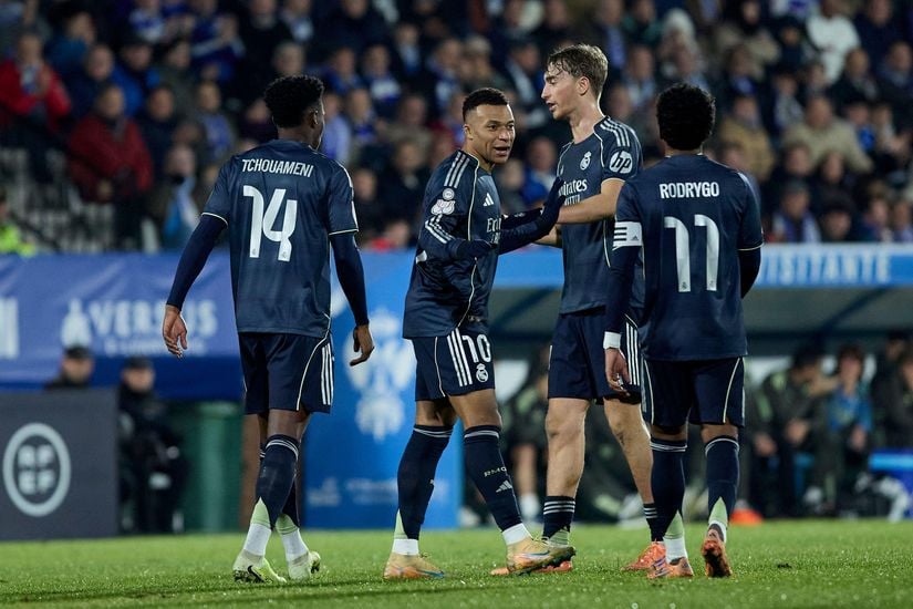 Mbappé Leads the Way as Real Madrid Survive Talavera Scare in Copa del Rey