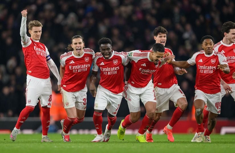 Kepa the Hero as Arsenal Edge Past Crystal Palace on Penalties to Reach Carabao Cup Semi-Finals