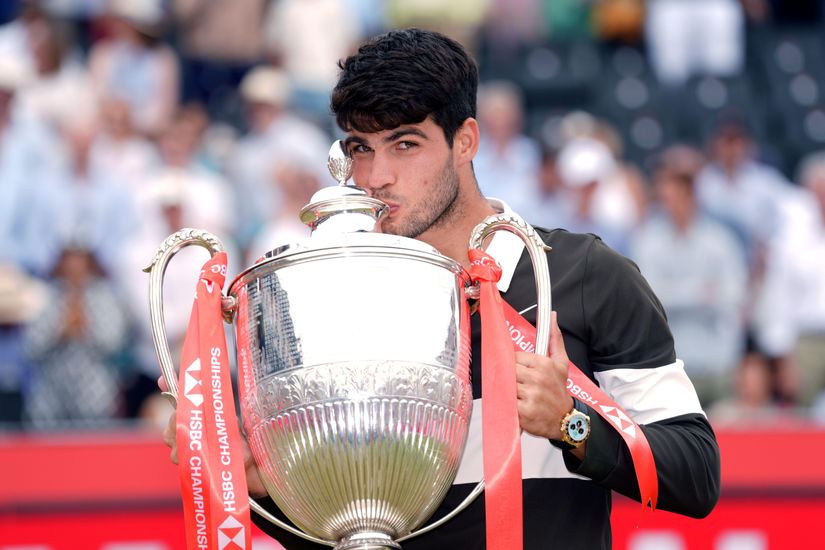 Alcaraz Gears Up for Wimbledon with Queen’s Club Title
