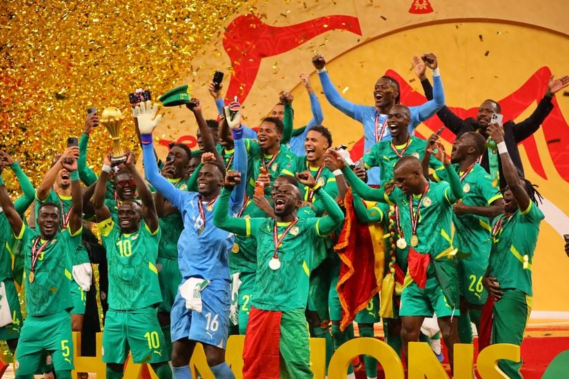 A stormy final crowns Senegal African champions at Morocco’s expense