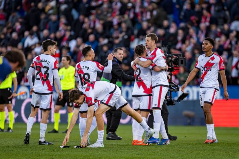 Rayo Vallecano Strike Atletico Madrid on a Night of Angry Protests