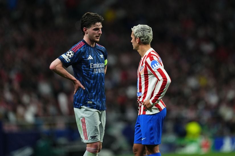 A draw prevails between Atletico Madrid and Arsenal
